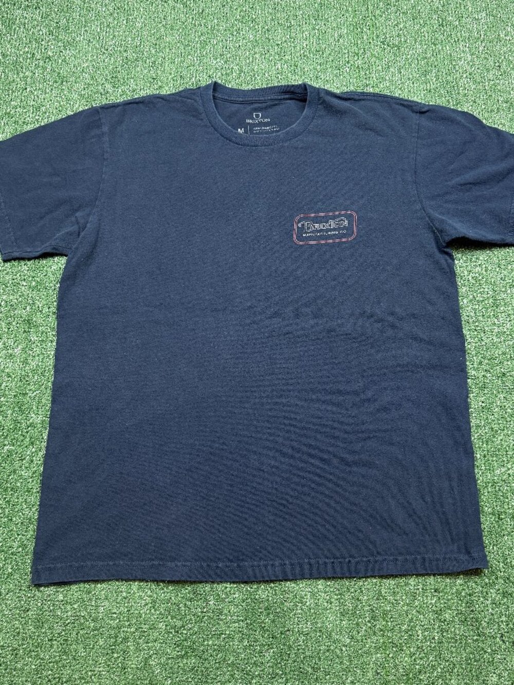 Brixton T Shirt Mens Size M Blue Short Sleeve Crew Neck